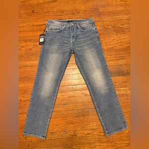 True Religion Geno Big T NF Slim Jeans Medium Horizon Wash Size 34x32